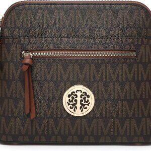 Womens Fashion Crossbody Bag Medium Shoulder Purse with Adjustable Strap Multi P